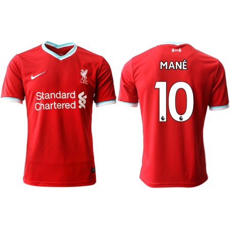 Liverpool Fotbollströjor Sadio Mane 10 Hemma tröja 2020/21 Kortärmad